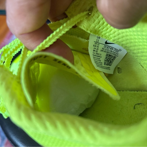 Bright Yellow Athletic Shoes - Picture 9 of 17